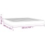 Pocket spring mattress dark gray fabric 180x200x20 cm by vidaXL, Mattresses - Ref: Foro24-347835, Price: 273,33 €, Discount: %