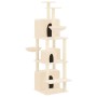 Cat scratching post with cream sisal posts 180 cm by vidaXL, Cat furniture - Ref: Foro24-171600, Price: 105,78 €, Discount: %