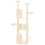 Cat scratching post with cream sisal posts 180 cm by vidaXL, Cat furniture - Ref: Foro24-171600, Price: 105,78 €, Discount: %