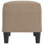 Banco de cuero sintético color capuchino 70x35x41 cm de vidaXL, Bancos - Ref: Foro24-349396, Precio: 57,67 €, Descuento: %