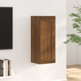 Oak brown engineered wood hanging cabinet 35x34x90 cm by vidaXL, Lockers and storage cabinets - Ref: Foro24-817455, Price: 45...