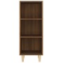 Oak brown plywood sideboard 34.5x32.5x90 cm by vidaXL, Sideboards - Ref: Foro24-817422, Price: 40,85 €, Discount: %