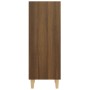 Aparador madera contrachapada marrón roble 34,5x32,5x90 cm de vidaXL, Aparadores - Ref: Foro24-817422, Precio: 40,85 €, Descu...