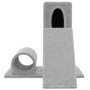 Rascador para gatos con postes de sisal gris claro 59 cm de vidaXL, Mobiliario para gatos - Ref: Foro24-171607, Precio: 32,32...