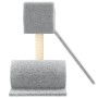 Rascador para gatos con postes de sisal gris claro 59 cm de vidaXL, Mobiliario para gatos - Ref: Foro24-171607, Precio: 32,32...