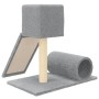 Rascador para gatos con postes de sisal gris claro 59 cm de vidaXL, Mobiliario para gatos - Ref: Foro24-171607, Precio: 32,32...