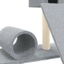 Rascador para gatos con postes de sisal gris claro 59 cm de vidaXL, Mobiliario para gatos - Ref: Foro24-171607, Precio: 32,32...