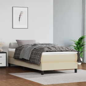 Cream synthetic leather pocket spring mattress 80x200x20 cm by vidaXL, Mattresses - Ref: Foro24-347684, Price: 136,99 €, Disc...