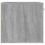 Armario de pared madera de ingeniería gris Sonoma 60x36,5x35 cm de vidaXL, Taquillas y armarios de almacenamiento - Ref: Foro...