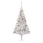 Pre-lit silver Christmas tree with lights and balls 210 cm by vidaXL, Christmas trees - Ref: Foro24-3077611, Price: 117,84 €,...