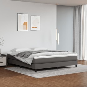 Gray synthetic leather pocket spring mattress 160x200x20 cm by vidaXL, Mattresses - Ref: Foro24-347826, Price: 234,69 €, Disc...