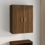 Wall-mounted hanging wardrobe in Sonoma oak, 69.5x34x90 cm by vidaXL, Sideboards - Ref: Foro24-817383, Price: 78,99 €, Discou...