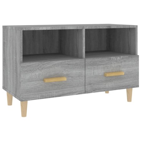 Mueble de TV madera de ingeniería gris Sonoma 80x36x50 cm de vidaXL, Muebles TV - Ref: Foro24-817490, Precio: 64,34 €, Descue...