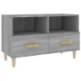 Sonoma grauer TV-Schrank aus Holzwerkstoff, 80 x 36 x 50 cm von vidaXL, TV-Möbel - Ref: Foro24-817490, Preis: 52,99 €, Rabatt: %