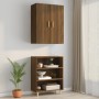 Wall-mounted hanging wardrobe in Sonoma oak, 69.5x34x90 cm by vidaXL, Sideboards - Ref: Foro24-817383, Price: 79,41 €, Discou...