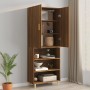 Wall-mounted hanging wardrobe in Sonoma oak, 69.5x34x90 cm by vidaXL, Sideboards - Ref: Foro24-817383, Price: 79,41 €, Discou...