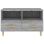 Mueble de TV madera de ingeniería gris Sonoma 80x36x50 cm de vidaXL, Muebles TV - Ref: Foro24-817490, Precio: 64,34 €, Descue...