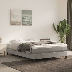 Light gray velvet pocket spring mattress 140x200x20cm by vidaXL, Mattresses - Ref: Foro24-347808, Price: 180,99 €, Discount: %