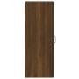 Armario de pared madera ingeniería marrón roble 34,5x34x90 cm de vidaXL, Estantes y estanterías - Ref: Foro24-817443, Precio:...