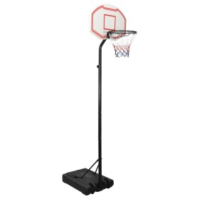 White polyethylene basketball hoop 282-352 cm by vidaXL, basketball baskets - Ref: Foro24-3107831, Price: 153,99 €, Discount: %