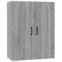 Sonoma gray engineered wood hanging cabinet 69.5x34x90 cm by vidaXL, Lockers and storage cabinets - Ref: Foro24-817385, Price...