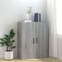 Sonoma gray engineered wood hanging cabinet 69.5x34x90 cm by vidaXL, Lockers and storage cabinets - Ref: Foro24-817385, Price...