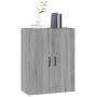 Sonoma gray engineered wood hanging cabinet 69.5x34x90 cm by vidaXL, Lockers and storage cabinets - Ref: Foro24-817385, Price...