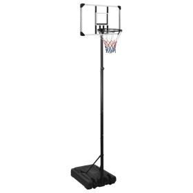 Transparent polycarbonate basketball hoop 280-350 cm by vidaXL, basketball baskets - Ref: Foro24-3107833, Price: 194,99 €, Di...