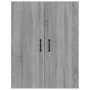 Sonoma gray engineered wood hanging cabinet 69.5x34x90 cm by vidaXL, Lockers and storage cabinets - Ref: Foro24-817385, Price...