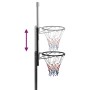 Canasta de baloncesto policarbonato transparente 280-350 cm de vidaXL, Canastas de baloncesto - Ref: Foro24-3107833, Precio: ...