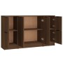 Sideboards 3 pieces oak brown plywood by vidaXL, Sideboards - Ref: Foro24-3115851, Price: 134,76 €, Discount: %