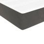 Colchón muelles ensacados terciopelo gris oscuro 100x200x20 cm de vidaXL, Colchones - Ref: Foro24-347749, Precio: 163,54 €, D...