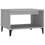 Mesa de centro madera contrachapada gris Sonoma 60x50x40 cm de vidaXL, Mesas de centro - Ref: Foro24-817523, Precio: 43,95 €,...