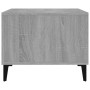 Mesa de centro madera contrachapada gris Sonoma 60x50x40 cm de vidaXL, Mesas de centro - Ref: Foro24-817523, Precio: 43,95 €,...