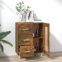 Anrichte aus geräuchertem eichenfarbigem Sperrholz 69,5x34x90 cm von vidaXL, Sideboards - Ref: Foro24-817369, Preis: 82,99 €,...