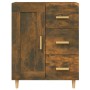 Anrichte aus geräuchertem eichenfarbigem Sperrholz 69,5x34x90 cm von vidaXL, Sideboards - Ref: Foro24-817369, Preis: 82,99 €,...