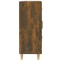 Aparador madera contrachapada color roble ahumado 69,5x34x90 cm de vidaXL, Aparadores - Ref: Foro24-817369, Precio: 82,35 €, ...