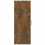 Armario de pared colgante roble ahumado 34,5x34x90 cm de vidaXL, Aparadores - Ref: Foro24-817447, Precio: 51,10 €, Descuento: %