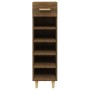 Shoe cabinet made of brown oak plywood, measuring 30x35x105 cm. by vidaXL, Shoe racks and shoe organizers - Ref: Foro24-81756...