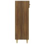 Shoe cabinet made of brown oak plywood, measuring 30x35x105 cm. by vidaXL, Shoe racks and shoe organizers - Ref: Foro24-81756...