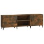 Smoked oak engineered wood TV cabinet 150x30x50 cm by vidaXL, TV Furniture - Ref: Foro24-817504, Price: 94,40 €, Discount: %