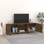 Smoked oak engineered wood TV cabinet 150x30x50 cm by vidaXL, TV Furniture - Ref: Foro24-817504, Price: 94,40 €, Discount: %