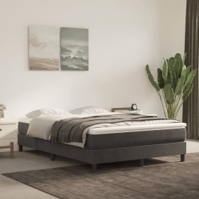 Dark gray velvet pocket spring mattress 140x200x20 cm by vidaXL, Mattresses - Ref: Foro24-347809, Price: 180,99 €, Discount: %