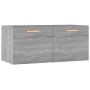 Armario de pared madera de ingeniería gris Sonoma 80x35x36,5 cm de vidaXL, Estantes y estanterías - Ref: Foro24-817604, Preci...