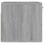 Armario de pared madera de ingeniería gris Sonoma 80x35x36,5 cm de vidaXL, Estantes y estanterías - Ref: Foro24-817604, Preci...