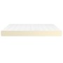 Colchón de muelles ensacados cuero sintético crema 160x200x20cm de vidaXL, Colchones - Ref: Foro24-347824, Precio: 249,48 €, ...