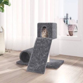 Cat scratching post with dark gray sisal posts 59 cm by vidaXL, Cat furniture - Ref: Foro24-171608, Price: 32,37 €, Discount: %