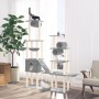 Cat scratching post with light gray sisal posts 279 cm by vidaXL, Cat furniture - Ref: Foro24-171616, Price: 131,72 €, Discou...