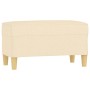 Cream-colored fabric bench 70x35x41 cm by vidaXL, Banks - Ref: Foro24-349369, Price: 56,92 €, Discount: %