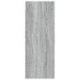 Sonoma gray hanging wall cabinet 69.5x34x90 cm by vidaXL, Sideboards - Ref: Foro24-817382, Price: 73,00 €, Discount: %